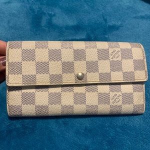 Louis Vuitton Damier Azur Wallet
